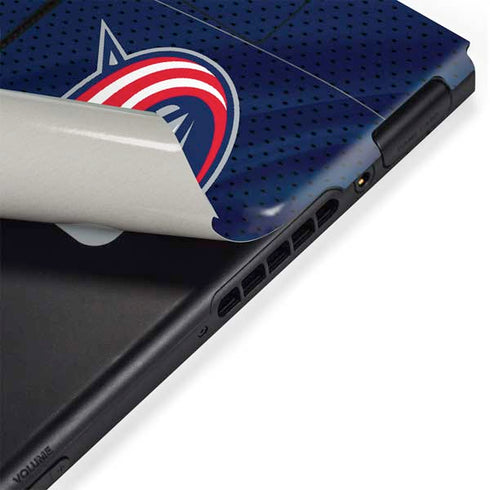 NHL Columbus Blue Jackets Jersey Nintendo Switch Bundle Skin