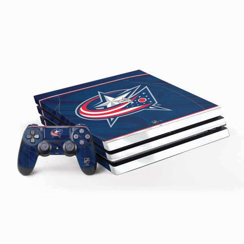 NHL Columbus Blue Jackets Jersey PS4 Pro Bundle Skin