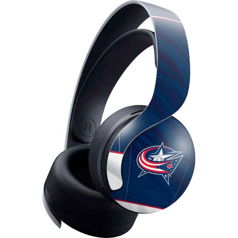 NHL Columbus Blue Jackets Jersey PULSE 3D Wireless Headset for PS5 Skin