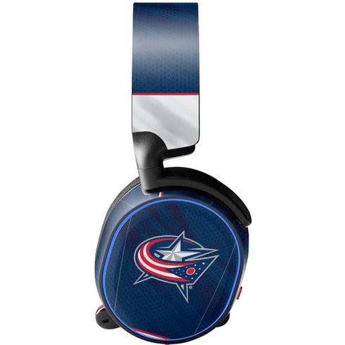 NHL Columbus Blue Jackets Jersey SteelSeries Arctis 5 Skin