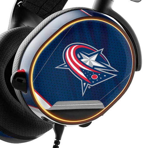 NHL Columbus Blue Jackets Jersey SteelSeries Arctis 5 Skin