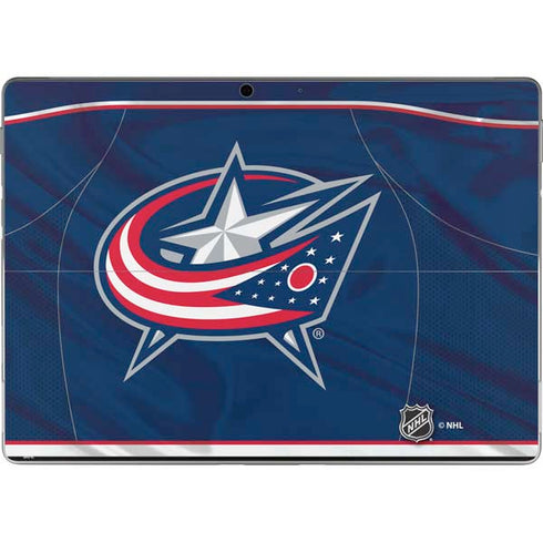 NHL Columbus Blue Jackets Jersey Surface Pro 9 Skin