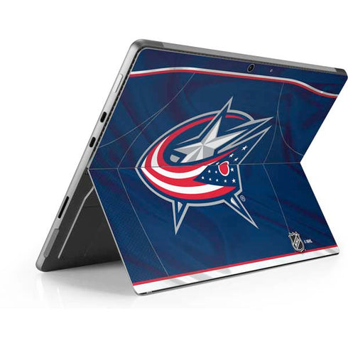 NHL Columbus Blue Jackets Jersey Surface Pro 9 Skin