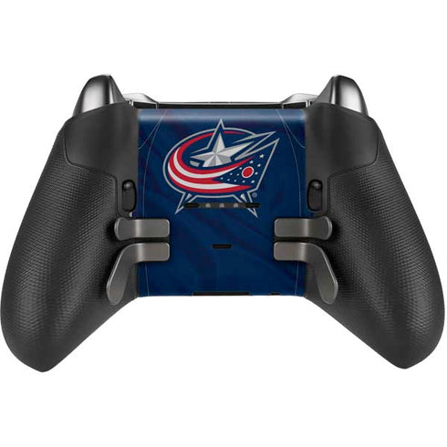 NHL Columbus Blue Jackets Jersey Xbox Elite Wireless Controller Series 2 Skin