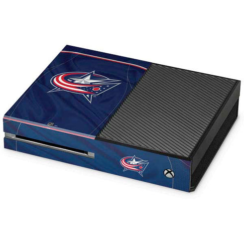 NHL Columbus Blue Jackets Jersey Xbox One Console Skin