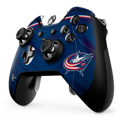 NHL Columbus Blue Jackets Jersey Xbox One Elite Controller Skin