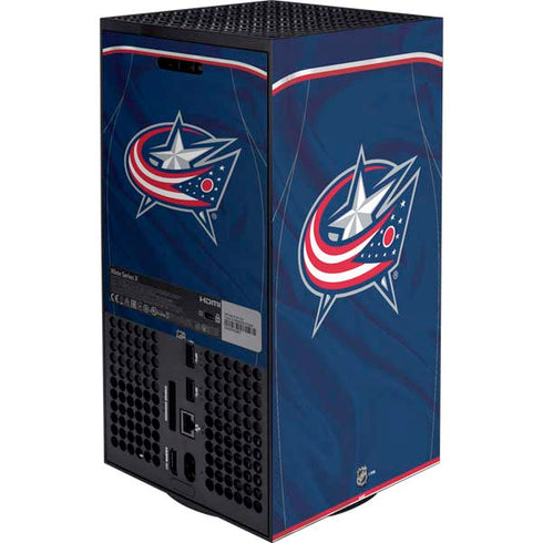 NHL Columbus Blue Jackets Jersey Xbox Series X Bundle Skin