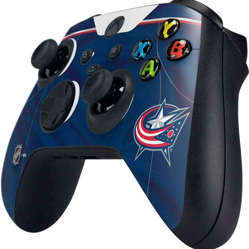 NHL Columbus Blue Jackets Jersey Xbox Series X Controller Skin