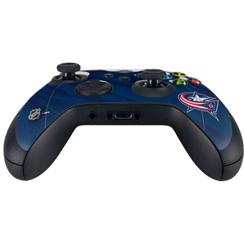NHL Columbus Blue Jackets Jersey Xbox Series X Controller Skin