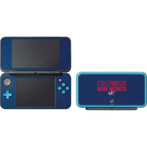 NHL Columbus Blue Jackets Lineup Nintendo 2DS XL (2017) Skin