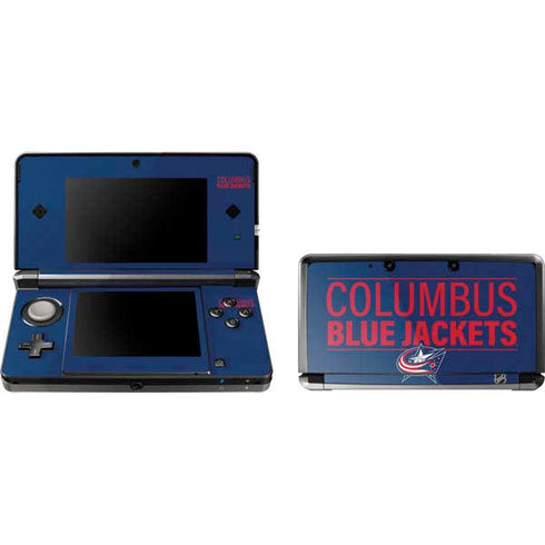 NHL Columbus Blue Jackets Lineup 3DS (2011) Skin