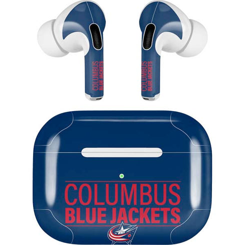 NHL Columbus Blue Jackets Lineup AirPods Pro 2nd Gen Skin