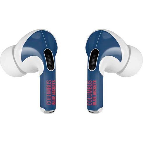 NHL Columbus Blue Jackets Lineup AirPods Pro 2nd Gen Skin