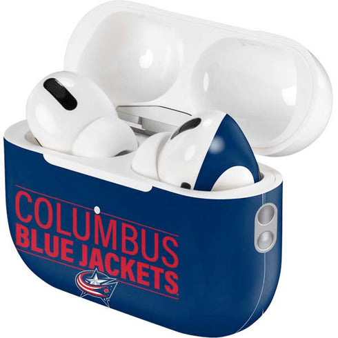 NHL Columbus Blue Jackets Lineup AirPods Pro 2nd Gen Skin