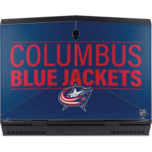 NHL Columbus Blue Jackets Lineup Dell Alienware Skin