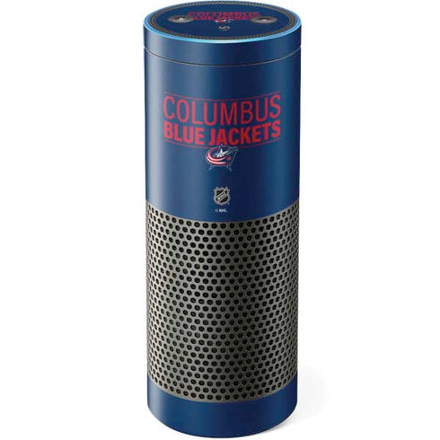 NHL Columbus Blue Jackets Lineup Amazon Echo Skin