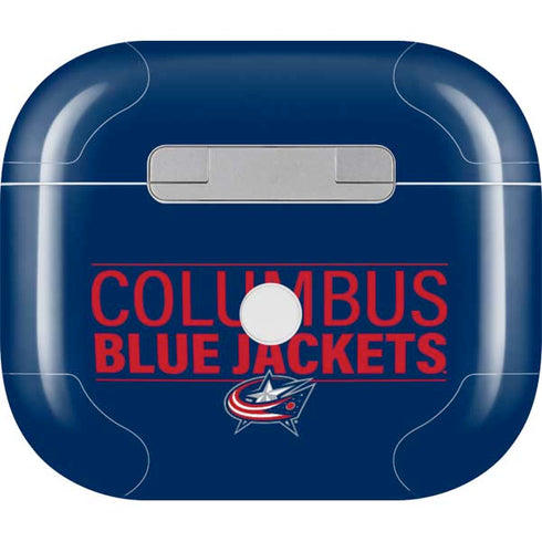 NHL Columbus Blue Jackets Lineup Apple AirPods (3rd Gen 2021) Skin
