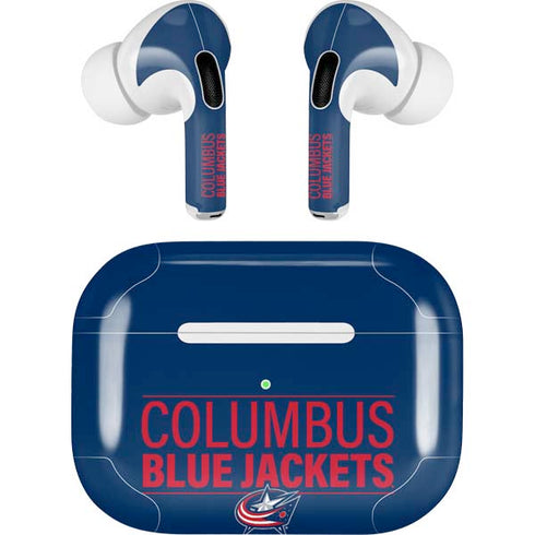 NHL Columbus Blue Jackets Lineup Apple AirPods Pro Skin