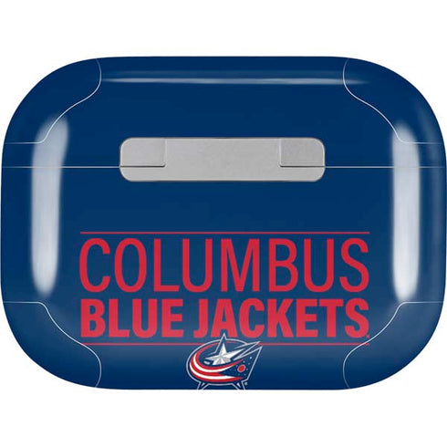 NHL Columbus Blue Jackets Lineup Apple AirPods Pro Skin