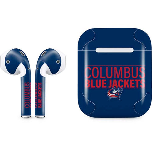 NHL Columbus Blue Jackets Lineup Apple AirPods Skin