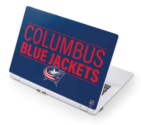 NHL Columbus Blue Jackets Lineup Acer Chromebook Skin