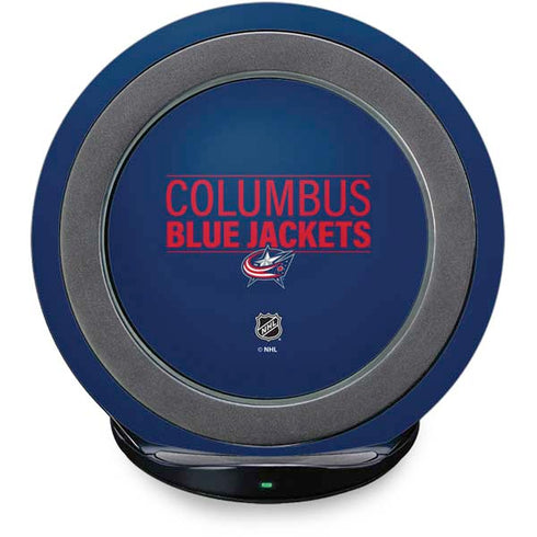 NHL Columbus Blue Jackets Lineup Fast Charge Wireless Charging Stand Skin