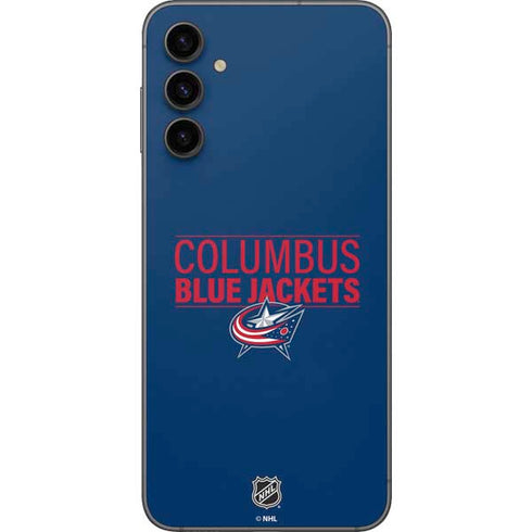 NHL Columbus Blue Jackets Lineup Galaxy A14 5G Skin
