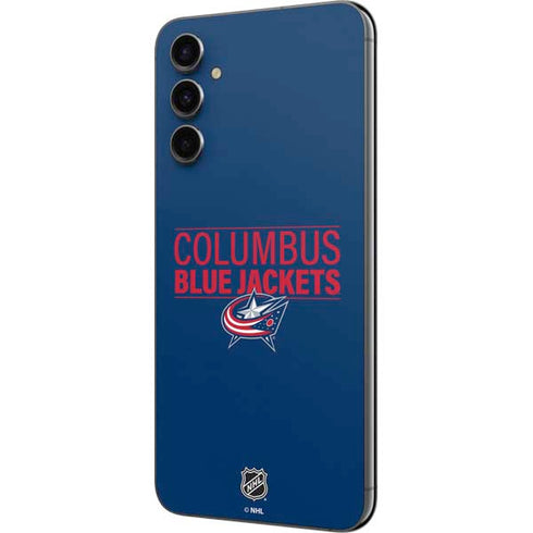 NHL Columbus Blue Jackets Lineup Galaxy A14 5G Skin
