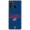 NHL Columbus Blue Jackets Lineup Galaxy A21 Clear Case