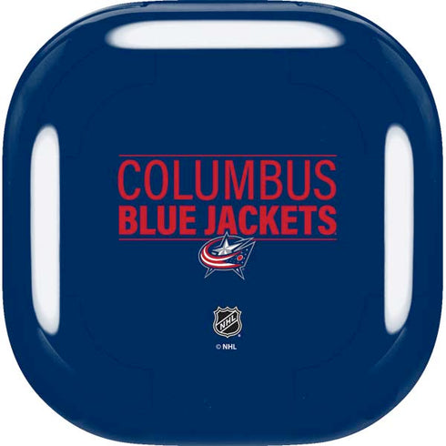 NHL Columbus Blue Jackets Lineup Galaxy Buds Live Skin