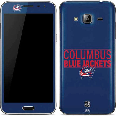 NHL Columbus Blue Jackets Lineup Galaxy J3 Skin