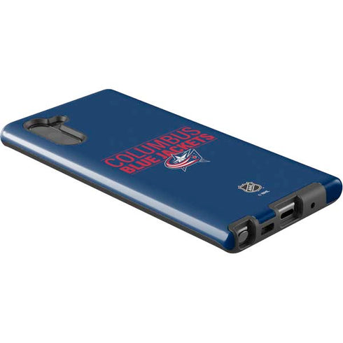 NHL Columbus Blue Jackets Lineup Galaxy Note 10 Pro Case