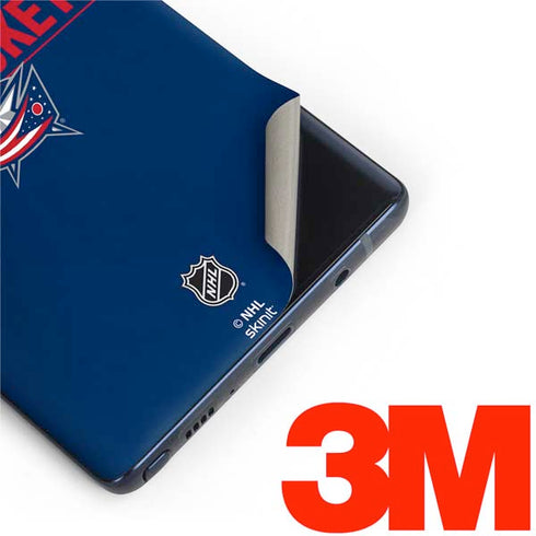 NHL Columbus Blue Jackets Lineup Galaxy Note 9 Skin