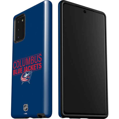 NHL Columbus Blue Jackets Lineup Galaxy Note20 5G Pro Case