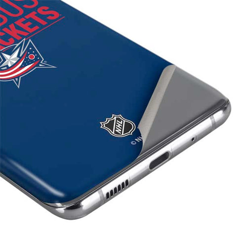 NHL Columbus Blue Jackets Lineup Galaxy S20 Skin
