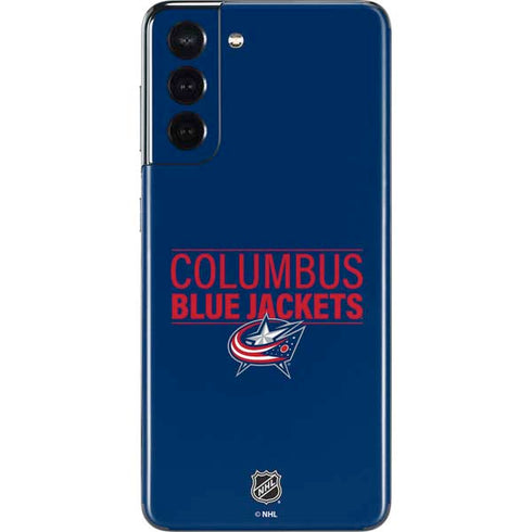 NHL Columbus Blue Jackets Lineup Galaxy S21 5G Skin
