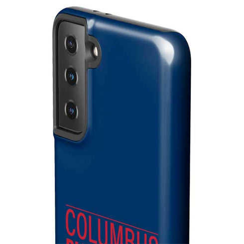 NHL Columbus Blue Jackets Lineup Galaxy S21 FE Pro Case
