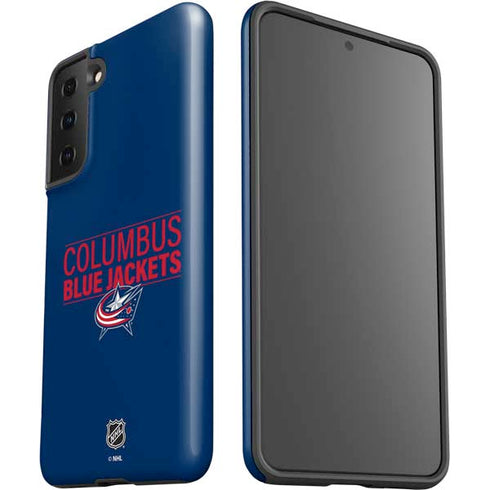 NHL Columbus Blue Jackets Lineup Galaxy S21 Plus 5G Pro Case