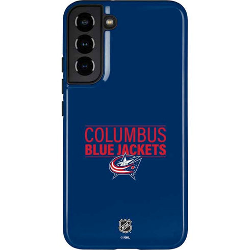 NHL Columbus Blue Jackets Lineup Galaxy S22 Plus Pro Case