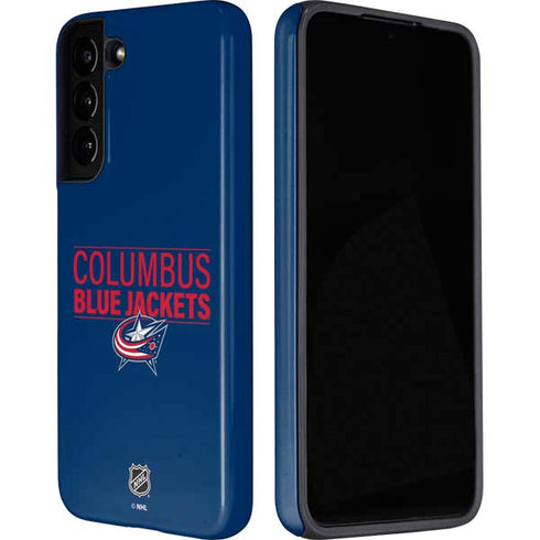 NHL Columbus Blue Jackets Lineup Galaxy S22 Plus Pro Case