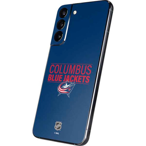 NHL Columbus Blue Jackets Lineup Galaxy S22 Plus Skin