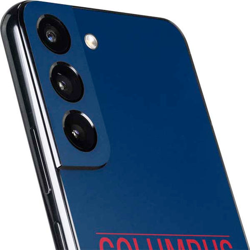 NHL Columbus Blue Jackets Lineup Galaxy S22 Plus Skin
