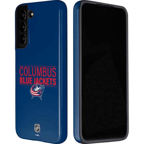 NHL Columbus Blue Jackets Lineup Galaxy S22 Pro Case