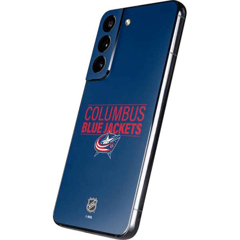 NHL Columbus Blue Jackets Lineup Galaxy S22 Skin