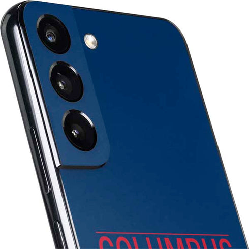 NHL Columbus Blue Jackets Lineup Galaxy S22 Skin