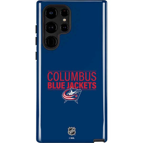NHL Columbus Blue Jackets Lineup Galaxy S22 Ultra Pro Case
