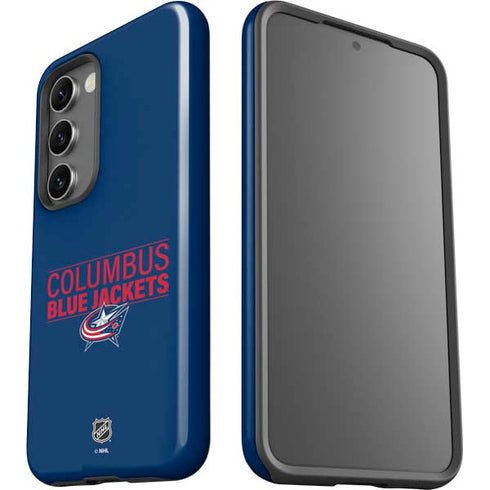 NHL Columbus Blue Jackets Lineup Galaxy S23 Pro Case