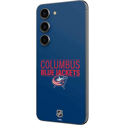 NHL Columbus Blue Jackets Lineup Galaxy S23 Skin