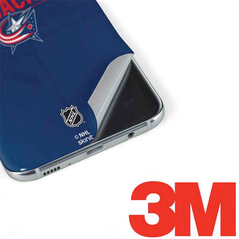 NHL Columbus Blue Jackets Lineup Galaxy S8 Skin