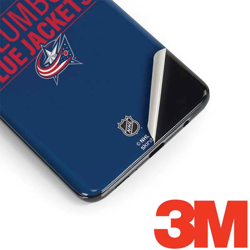 NHL Columbus Blue Jackets Lineup Galaxy S9 Skin
